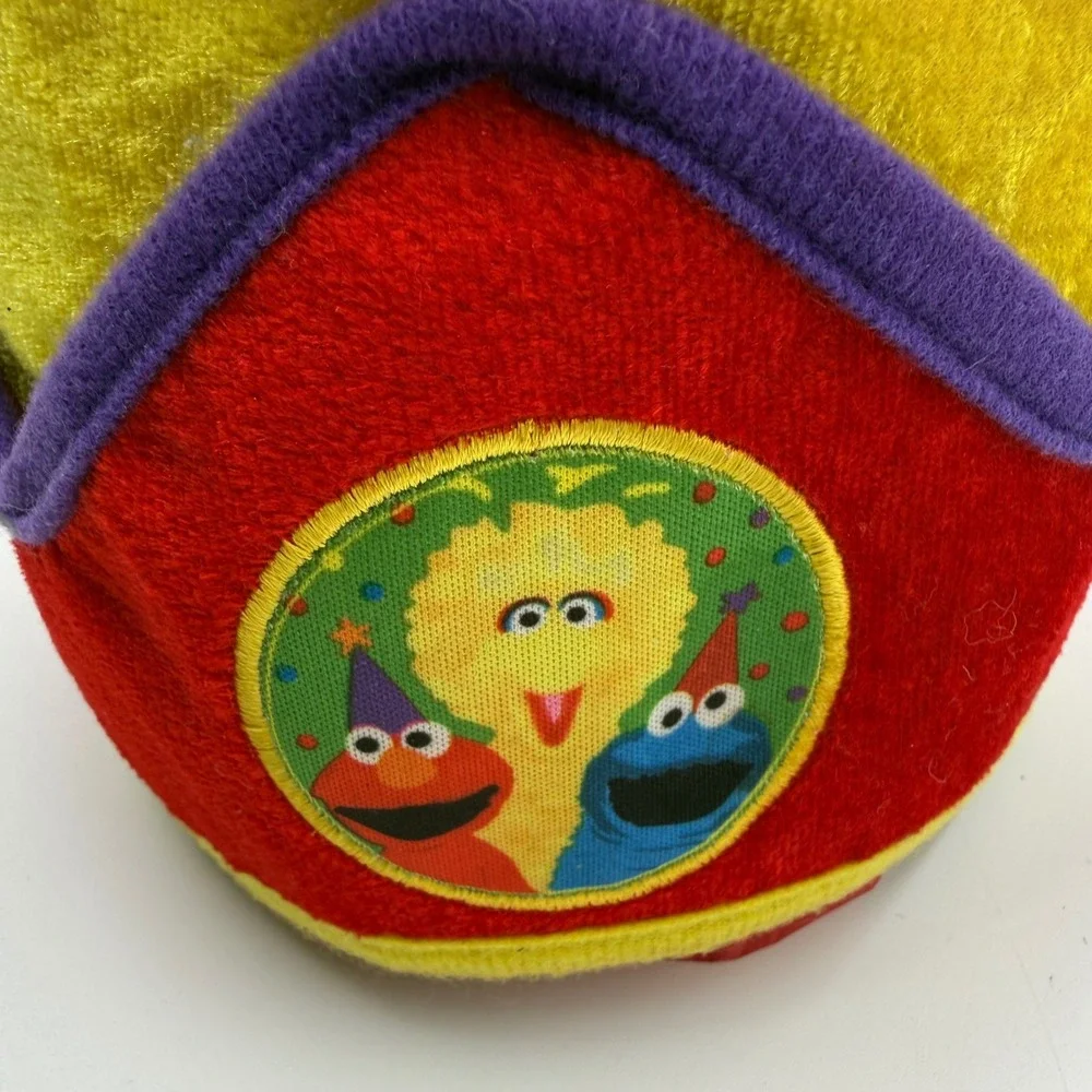 Sesame Street 1st Birthday Felt Cake Hat Big Bird Elmo Cookie Monster 2016
